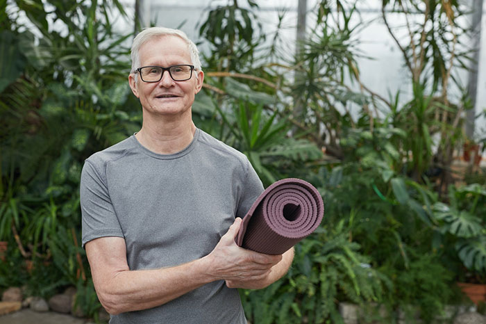 Clean a yoga