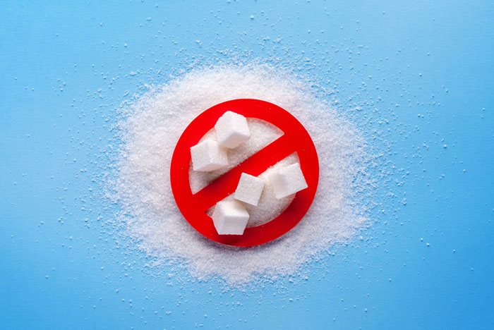 No Sugar if you are losing weight