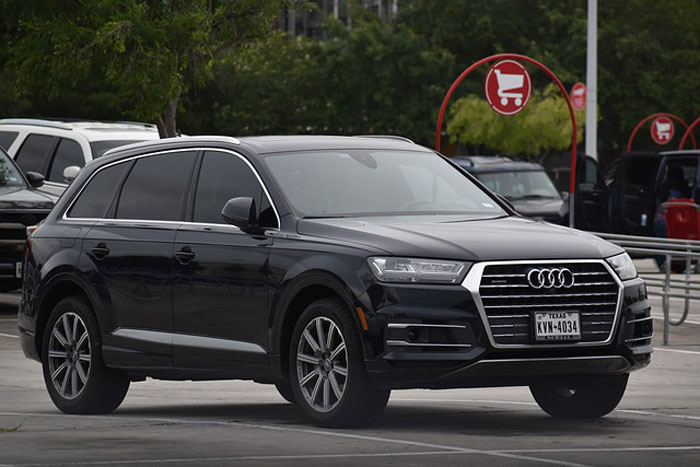 Black Audi Family Car