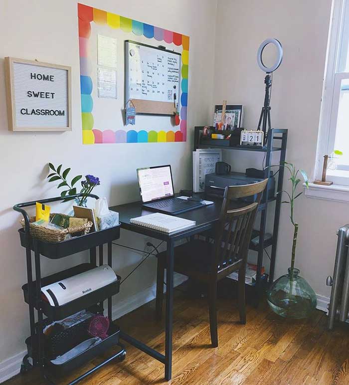 A Unique Home Classroom Setup