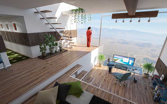 Penthouse apartment