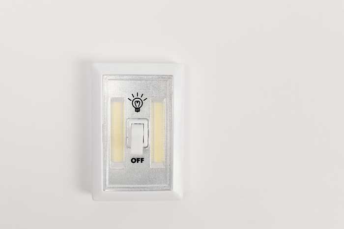 Replace Regular Switches with Dimmer Switches to Control the Intensity of Light