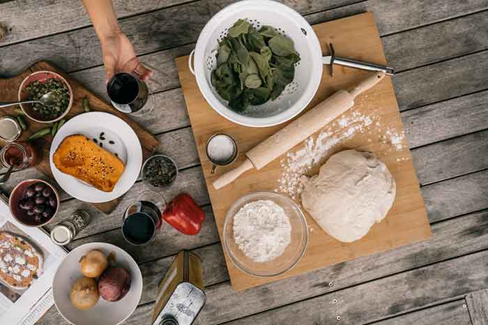 Dough making