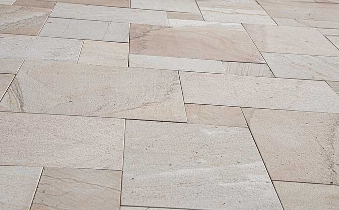 Travertine Lookalike Stamped Concrete