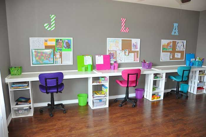 Separate Work Stations for All Your Young Students