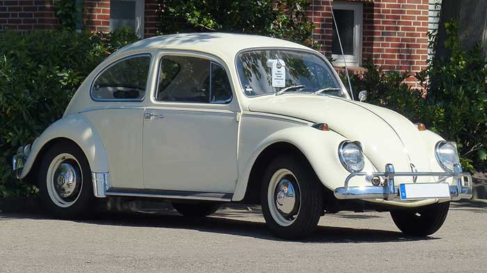 Good Condition  White Volkswagan