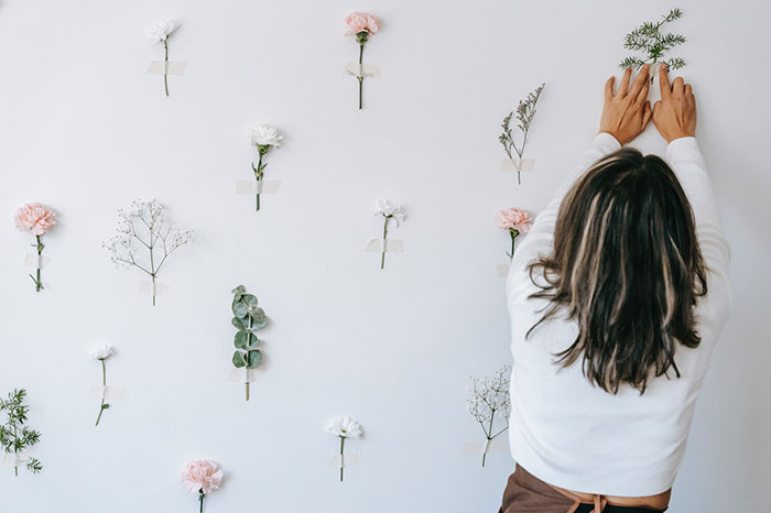 Decorate  Flowery walls