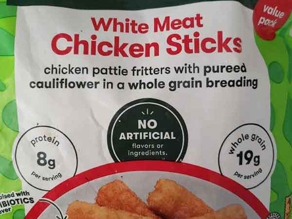 Kidfresh White Meat Chicken Sticks (frozen foods for kids)