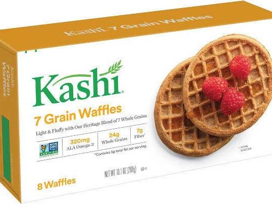 Kashi 7 Grain Frozen Food for Kids Waffles