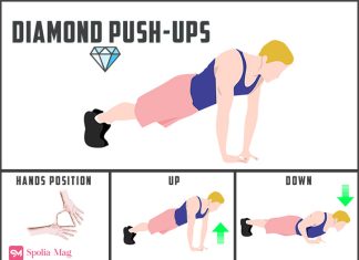 How to do a Diamond Push up-SpoliaMag