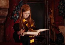 Book character for girls Hogwarts uniform