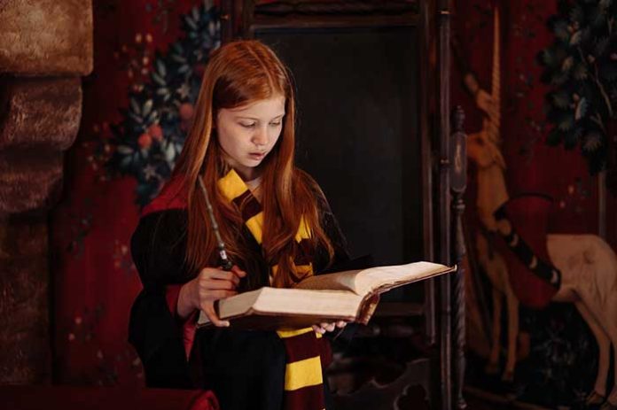 Book character for girls in the form of Hogwarts