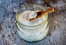 coconut oil for crepey skin