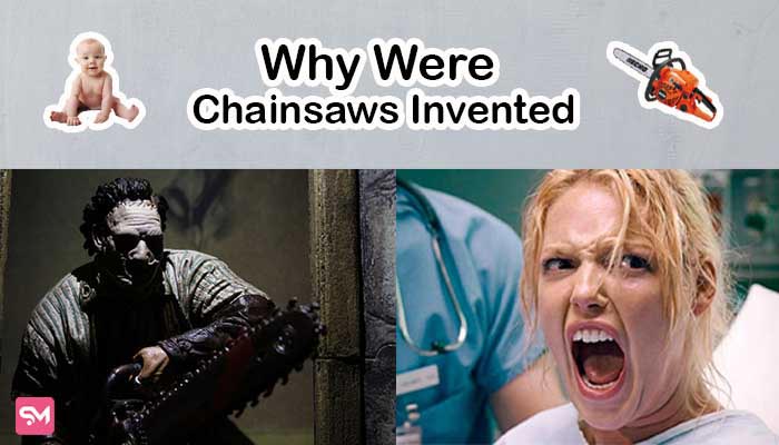 Why were chainsaws invented Joke |
Women screaming at Leatherman