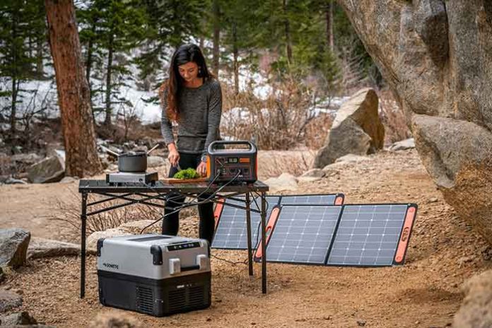 compact generator for camping