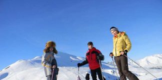 Skiing in France