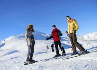 Skiing in France