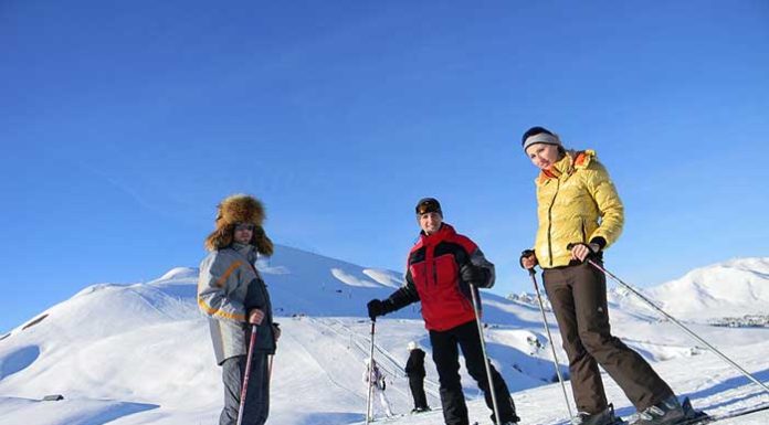 Skiing in France