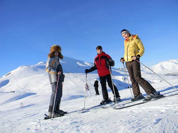 Skiing in France