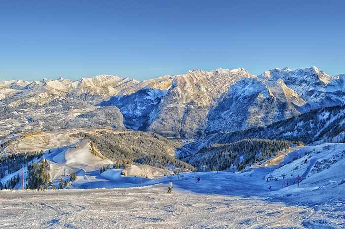 Skiing in France