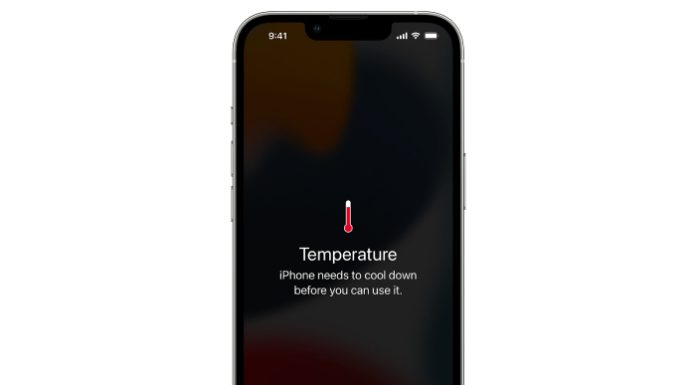 Overheating of iPhone