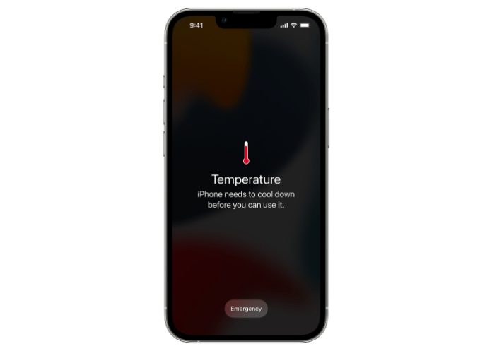 Overheating of iPhone