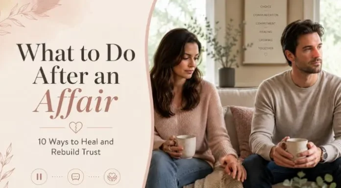 Better Save Your Bond; Learn What To Do After An Affair What To Do After An Affair