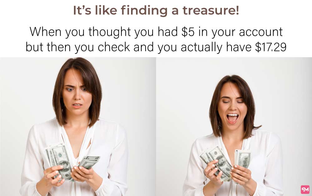 money meme-finding a treasure
