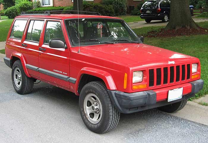 90s SUV Luxury Car - Jeep Grand Cherokee