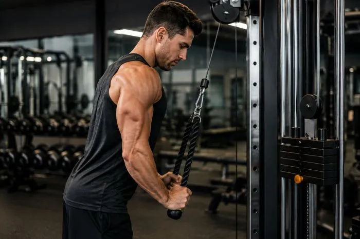 Rope Cable Tricep Pushdown