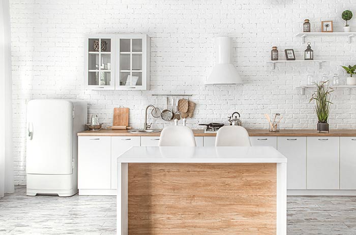 Marble Kitchen Island