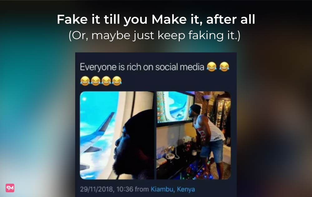 money meme-social media fakes