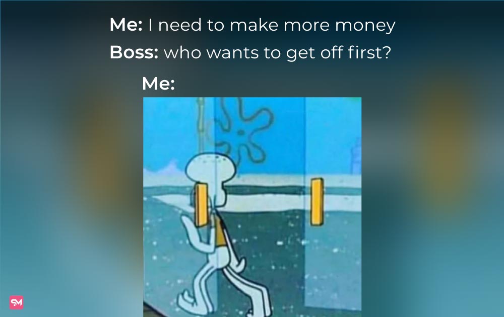 money meme-work culture