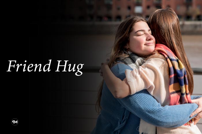 the friend hug