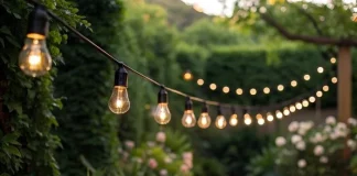 garden lighting ideas