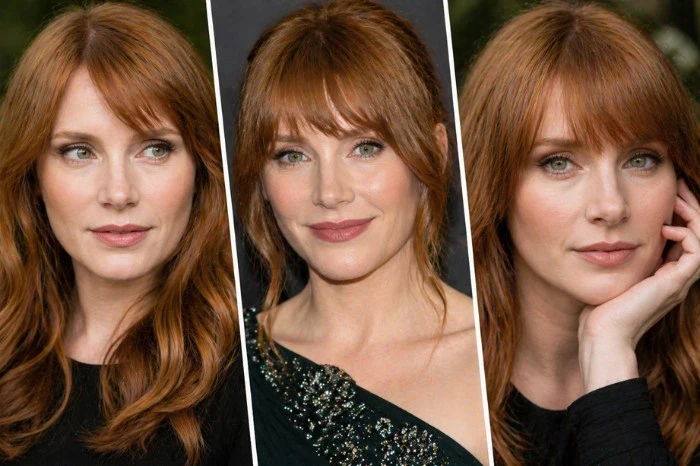 Bryce Dallas Howard (Redhead Celebrity with Green Eyes)