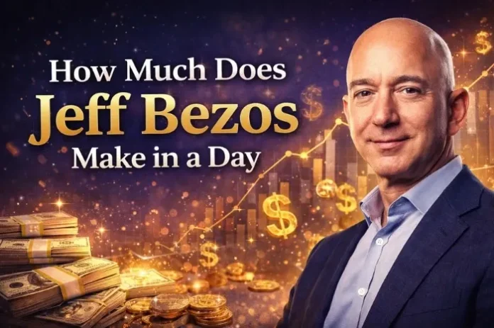 How Much Does Jeff Bezos Make in a Day How Much Does Jeff Bezos Make in a Day