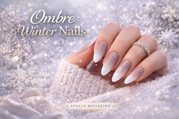Ombre Winter Nails
