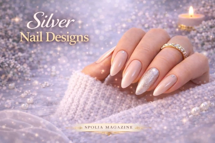 Silver Nail Designs