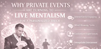 Live mentalism for private events