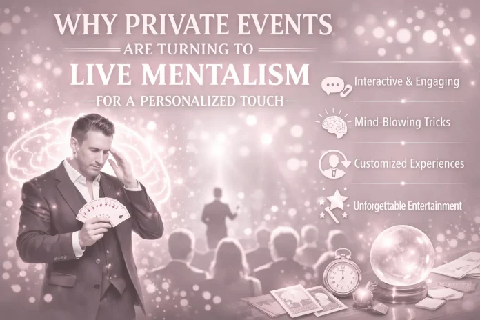 Live mentalism for private events Live mentalism for private events