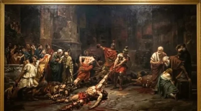 Spoliarium by Juan Luna
