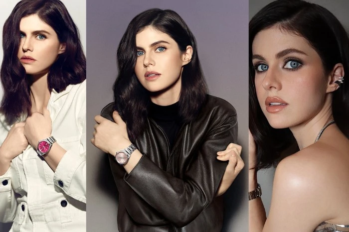 famous blue-eyed actress Alexandra Daddario