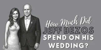 how much did Jeff Bezos spend on his wedding