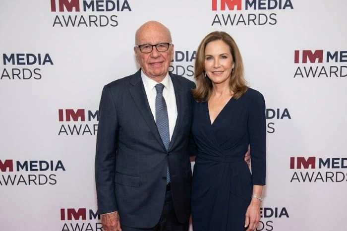Rupert Murdoch and Anna Murdoch Mann