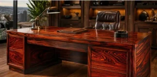 Cocobolo Desk