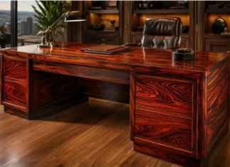 What Is a Cocobolo Desk and Why Is It So Expensive? Cocobolo Desk