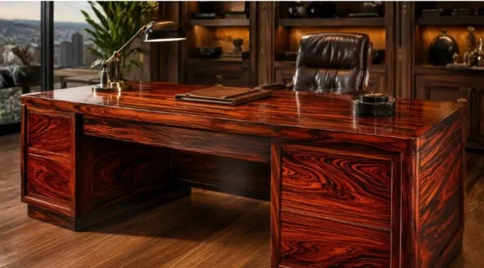 What Is a Cocobolo Desk and Why Is It So Expensive? Cocobolo Desk