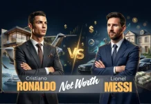 Cristiano Ronaldo vs Lionel Messi Net Worth 2026: Who Is Richer? Cristiano Ronaldo vs Lionel Messi net worth 2026 comparison showing salary, endorsements and business assets