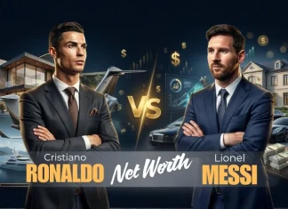 Cristiano Ronaldo vs Lionel Messi Net Worth 2026: Who Is Richer? Cristiano Ronaldo vs Lionel Messi net worth 2026 comparison showing salary, endorsements and business assets